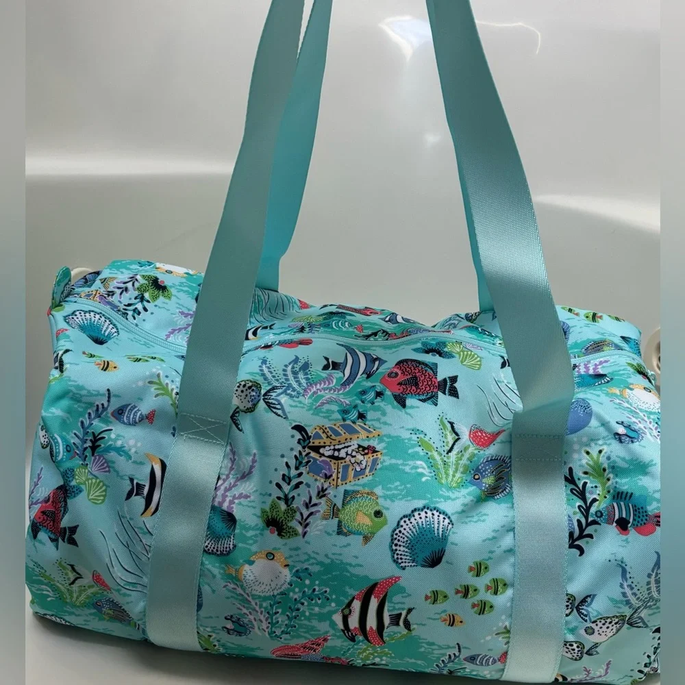 Vera Bradley Antilles Treasure Large Duffel Bag - Picture 2 of 6